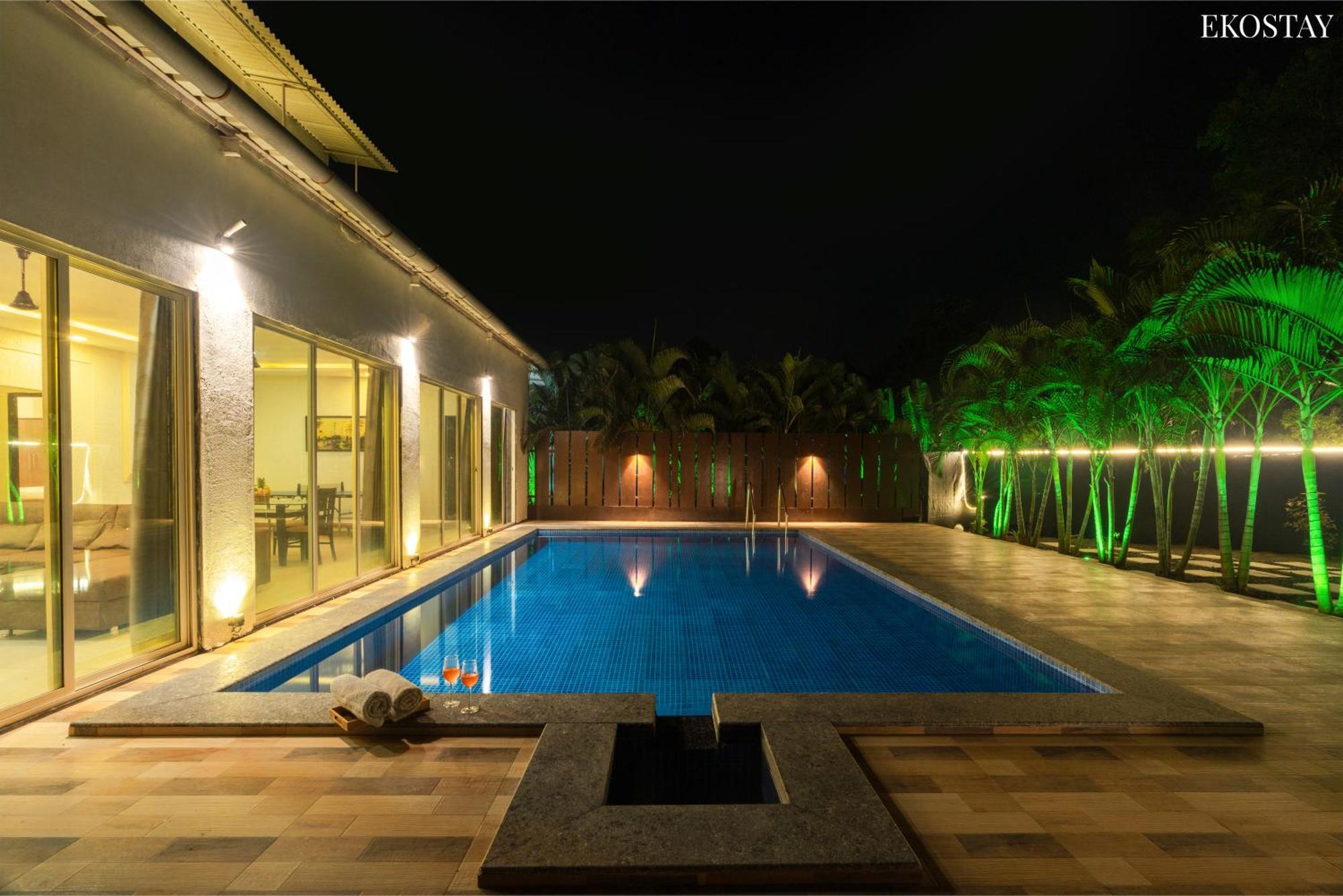 Ekostay - Casa Royale Villa Alibag Bagian luar foto